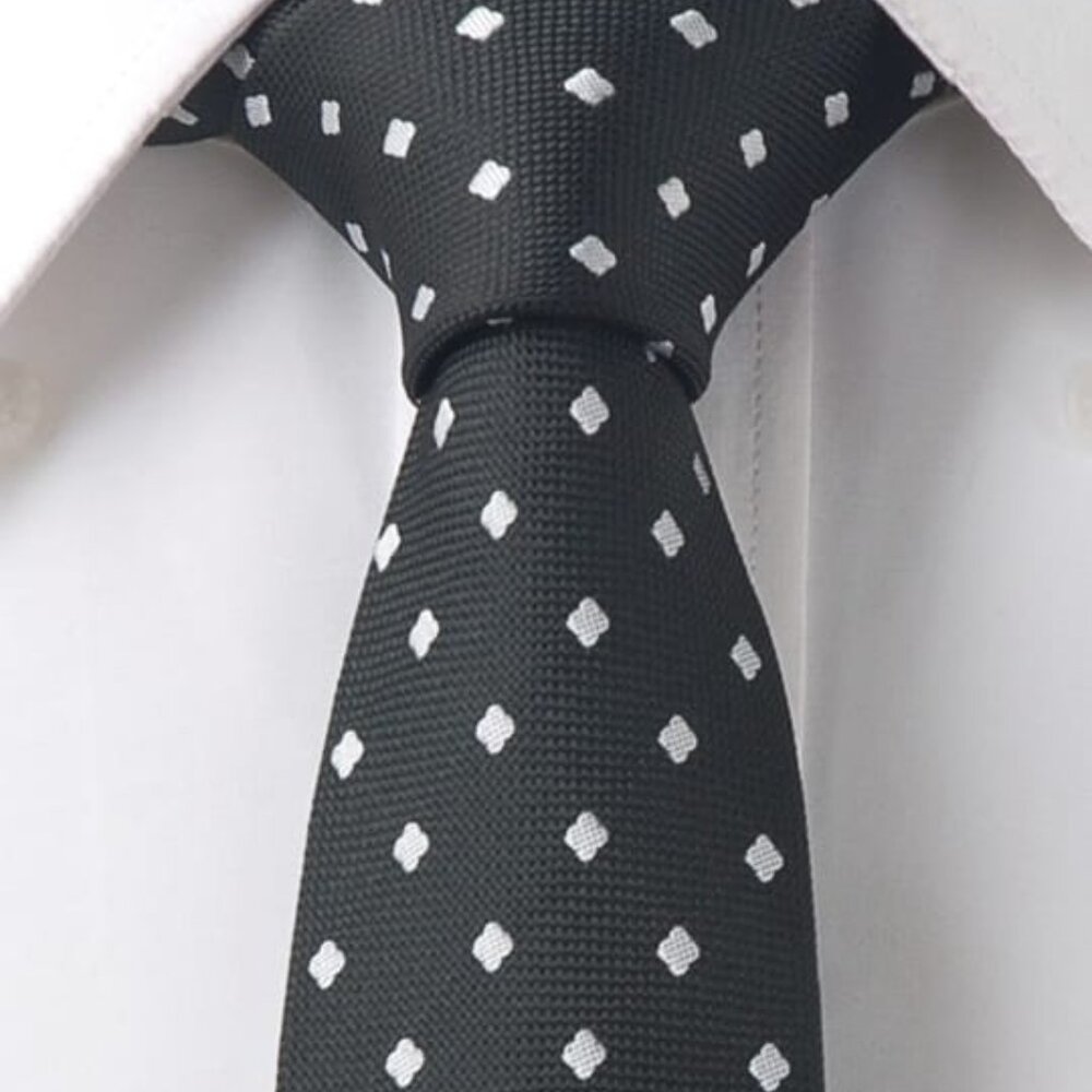 Black Necktie 2.5" W x 58"L
